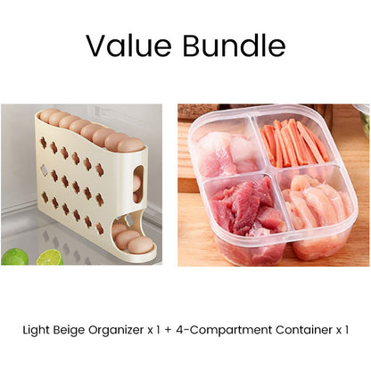 🔥49% OFF🥚✨Space-Saving Fridge Egg Storage Organizer
