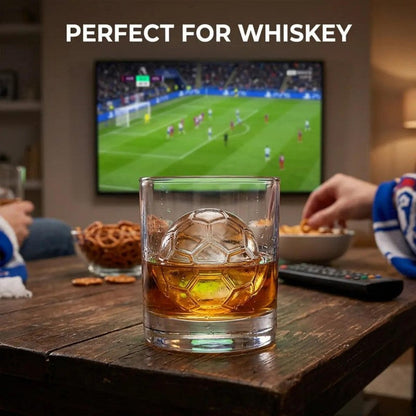 📢📢49% OFF!! ⏰ Silicone Soccer Ball Ice Cube Tray – 5.5 cm Cubes, Slow-Melting, Leak-Proof Design, 4 Colors, Perfect for Game Nights & Cocktails 🥂