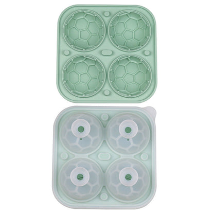 📢📢49% OFF!! ⏰ Silicone Soccer Ball Ice Cube Tray – 5.5 cm Cubes, Slow-Melting, Leak-Proof Design, 4 Colors, Perfect for Game Nights & Cocktails 🥂