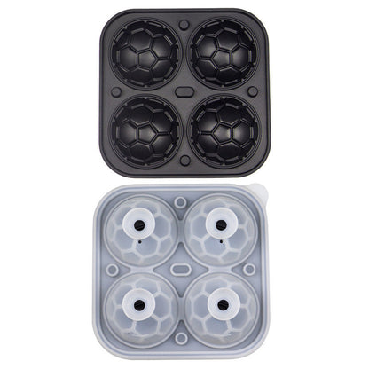 📢📢49% OFF!! ⏰ Silicone Soccer Ball Ice Cube Tray – 5.5 cm Cubes, Slow-Melting, Leak-Proof Design, 4 Colors, Perfect for Game Nights & Cocktails 🥂