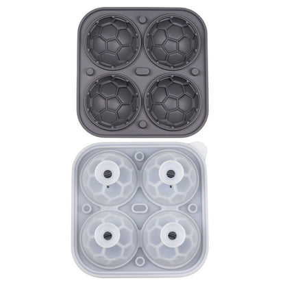 📢📢49% OFF!! ⏰ Silicone Soccer Ball Ice Cube Tray – 5.5 cm Cubes, Slow-Melting, Leak-Proof Design, 4 Colors, Perfect for Game Nights & Cocktails 🥂