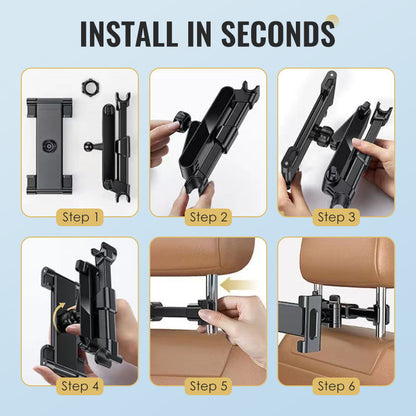 💥49% OFF NOW📱🚗Telescopic Car Headrest Holder for Phones & Tablets