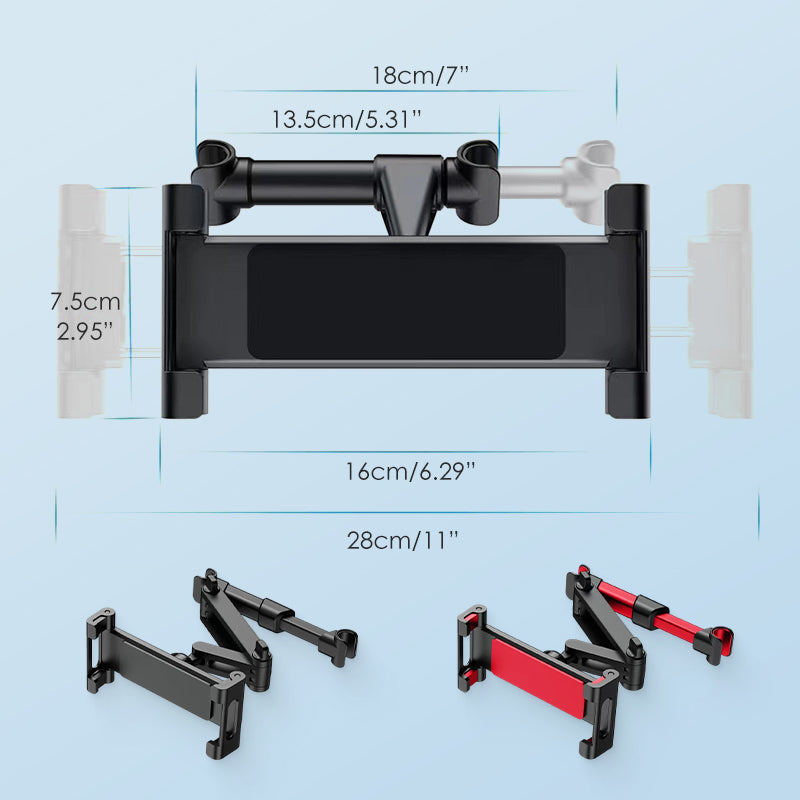 💥49% OFF NOW📱🚗Telescopic Car Headrest Holder for Phones & Tablets