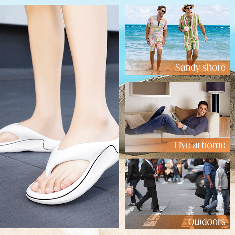 ⏰Summer Special Offer🌟 All-Day Comfort Flip-Flops – Breathable, Arch-Supportive & Non-Slip for Beach or Street