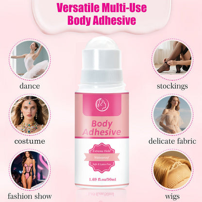 💥HOT SALE💧Clothing Anti-Peek Adhesive with Gliding Ball✨