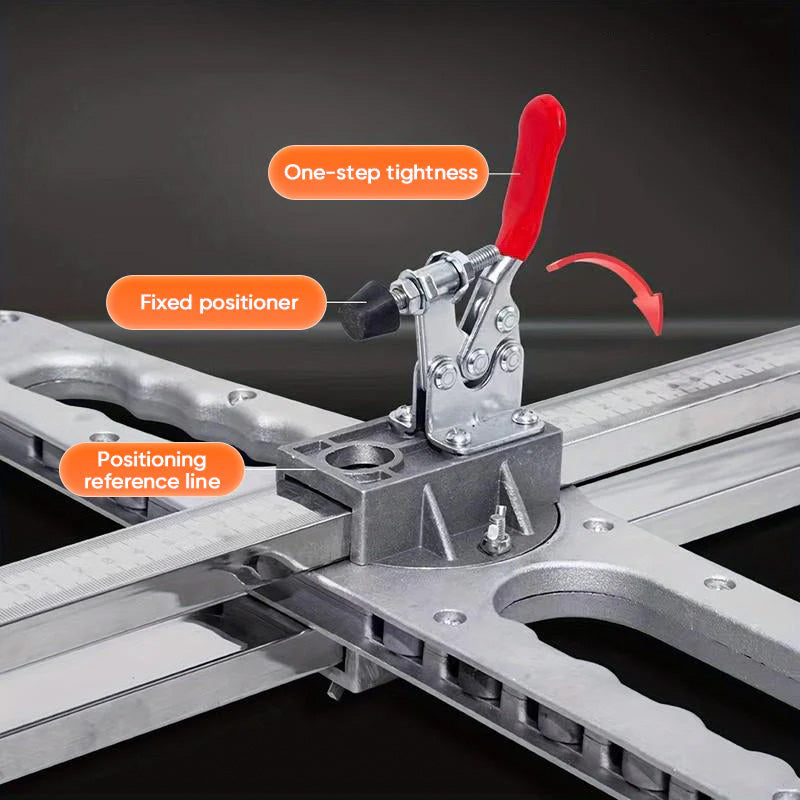 🥳2026 HOT SALE🥳💞50K+ SOLD!🧱Foldable Multi-Material Cutter｜Auto Clamp Drywall KT Board Cutting Tool ✨