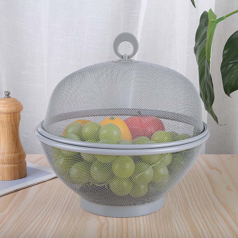 🔥49% OFF🍇Breathable fruit basket with lid – keeps insects out and food fresh · Rinses clean in a flash · A must-have for outdoor picnics✨