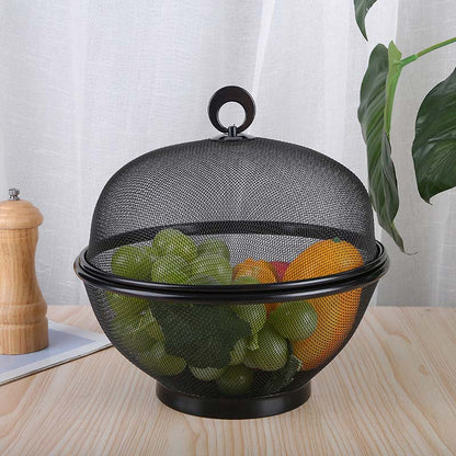 🔥49% OFF🍇Breathable fruit basket with lid – keeps insects out and food fresh · Rinses clean in a flash · A must-have for outdoor picnics✨