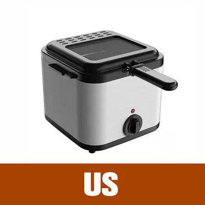 ⏰40% OFF NOW!🍗2.5L Family Deep Fryer – One-Touch Operation, Adjustable Temperature & Safety Shut-Off for Crispy Chips, Chicken & More