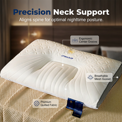 📢📢49% OFF !!! ⏰Ergonomic Latex Pillow for Neck Support