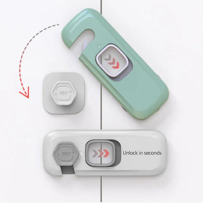🚨 LIMITED-TIME 49% OFF! 🔒 Multifunctional Child Proof Refrigerator Locks – Secure, Invisible, Simple Install ✨