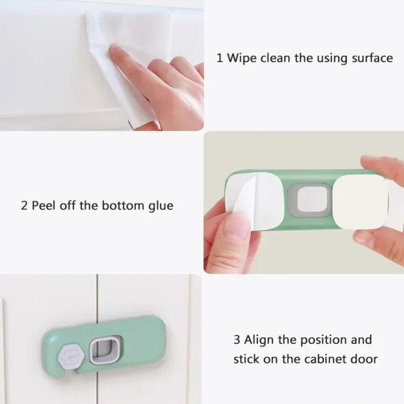 🚨 LIMITED-TIME 49% OFF! 🔒 Multifunctional Child Proof Refrigerator Locks – Secure, Invisible, Simple Install ✨