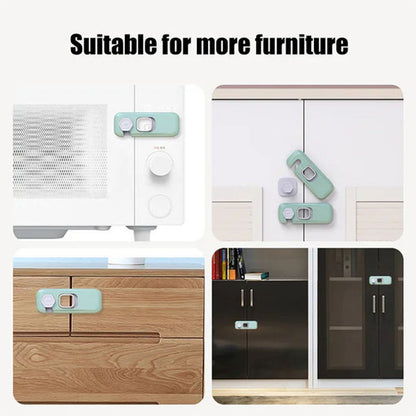 🚨 LIMITED-TIME 49% OFF! 🔒 Multifunctional Child Proof Refrigerator Locks – Secure, Invisible, Simple Install ✨