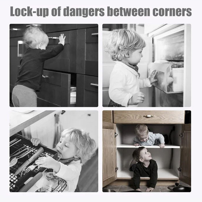 🚨 LIMITED-TIME 49% OFF! 🔒 Multifunctional Child Proof Refrigerator Locks – Secure, Invisible, Simple Install ✨