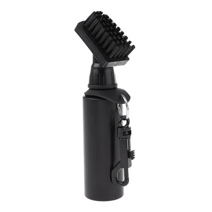 🔥HOT SALE⛳Leak-Proof Golf Club Cleaning Brush with Built-in Water Reservoir – Nylon Bristles, Retractable Clip & Quick-Squeeze Design for Spotless Grooves On the Go