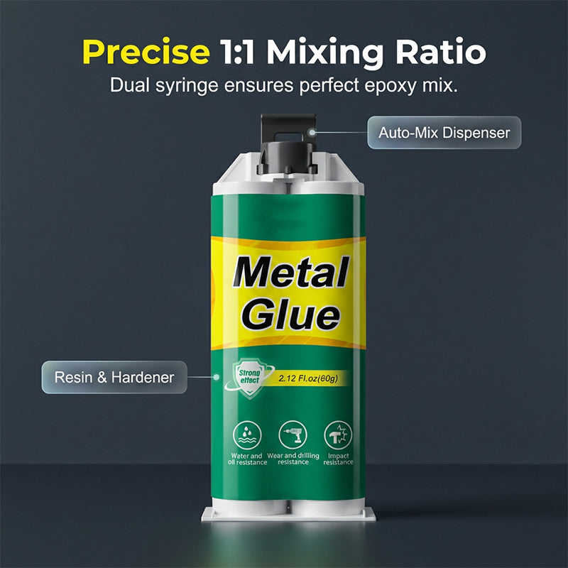 🔥Hot Sale🛠️High-Strength AB Metal Repair Glue