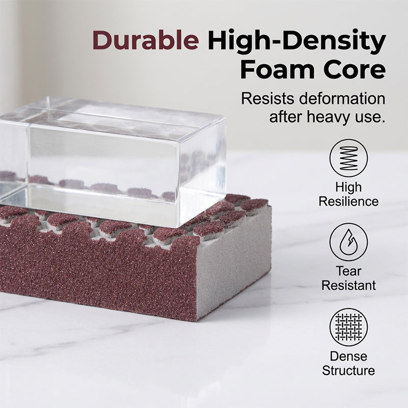 💥49% OFF NOW!🧼Heavy-Duty Scouring Sponge with Fish-Scale Texture – Rust & Burnt-On Residue Remover for Pans, Sinks & Hobs✨