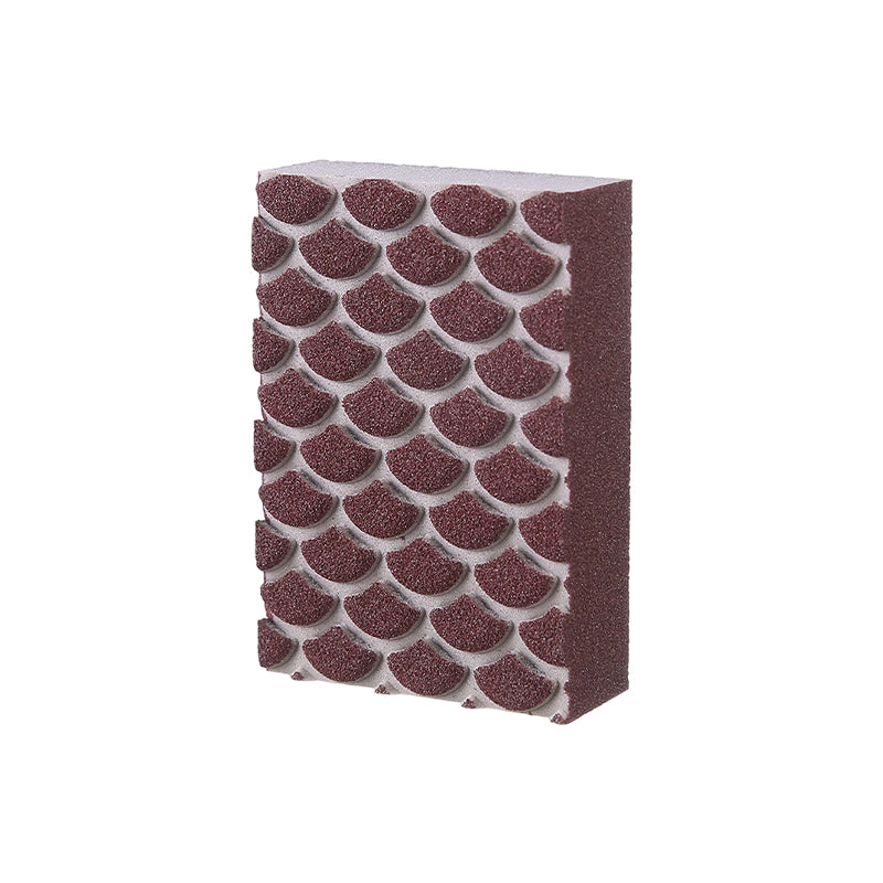 💥49% OFF NOW!🧼Heavy-Duty Scouring Sponge with Fish-Scale Texture – Rust & Burnt-On Residue Remover for Pans, Sinks & Hobs✨