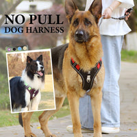 ⏳🔥LIMITED-TIME 49% OFF! ⏰🐶 No Pull Dog Harness With Leash & Collar LED - Walks Just Got Easier ✨