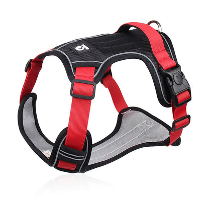 ⏳🔥LIMITED-TIME 49% OFF! ⏰🐶 No Pull Dog Harness With Leash & Collar LED - Walks Just Got Easier ✨