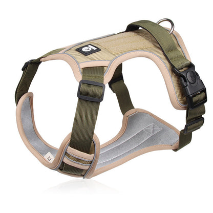 ⏳🔥LIMITED-TIME 49% OFF! ⏰🐶 No Pull Dog Harness With Leash & Collar LED - Walks Just Got Easier ✨