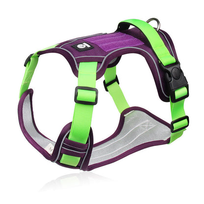 ⏳🔥LIMITED-TIME 49% OFF! ⏰🐶 No Pull Dog Harness With Leash & Collar LED - Walks Just Got Easier ✨