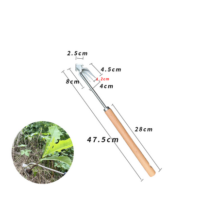 🔥49% OFF!🍃Ergonomic Hand Weeder Tool Kit