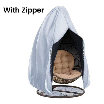 🥳2026 HOT SALE🥳💞50K+ SOLD!⏰49% OFF🪑Heavy-Duty Hanging Chair Cover – Waterproof, UV-Resistant Oxford Fabric with Full-Zip & Windproof Fit for Year-Round Protection✨