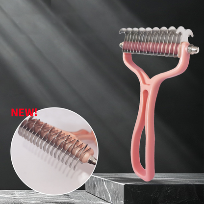 🐶🐱2-in-1 Pet Dematting & Deshedding Comb~Limited time 49% OFF – Premium quality – Bestseller! 🔥✨