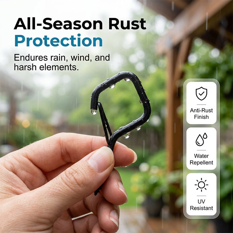 🔥HOT SALE🔗Q-Shaped Spring Snap Hooks
