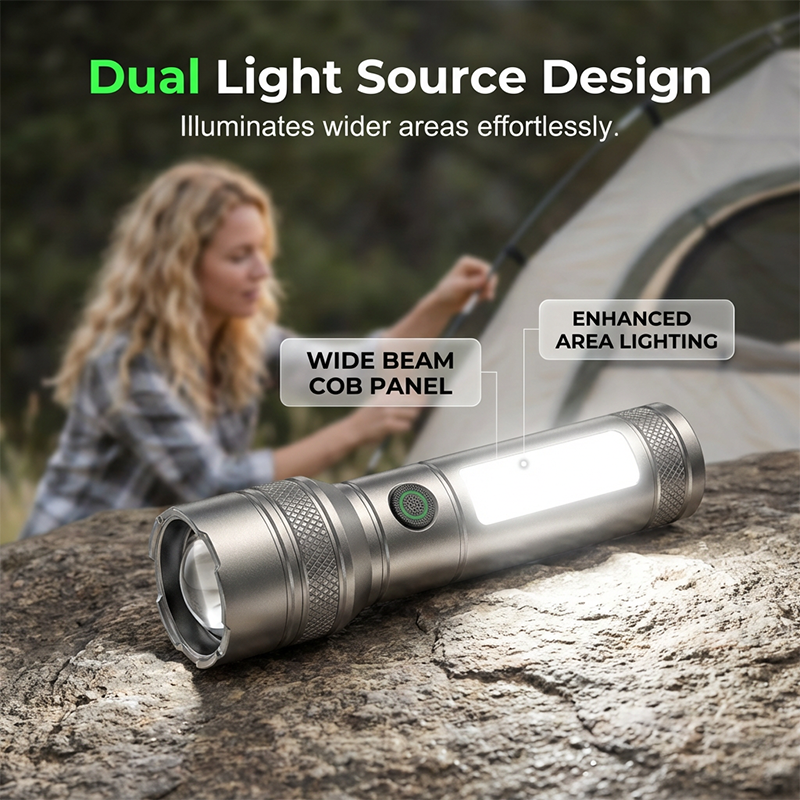 🔥While Supplies Last 40% OFF!🎉 Long-Range Zoomable Flashlight