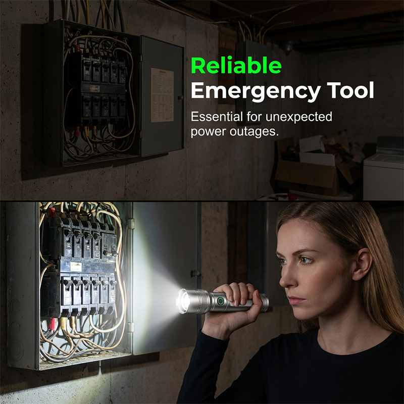 🔥While Supplies Last 40% OFF!🎉 Long-Range Zoomable Flashlight
