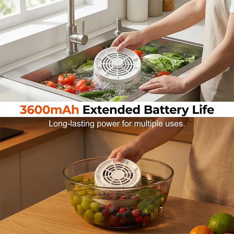🔥49% OFF NOW🍎Titanium Electrolysis Fruit & Veg Purifier – Chemical-Free Cleaning with Vortex Wash & 63mm Titanium Plate✨