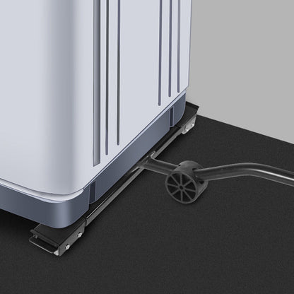 ⏰Limited-time Special🌟Adjustable Appliance Trolley with 24 Wheels & Locking Brake – Heavy-Duty Galvanised Steel for Washing Machines, Fridges & More✨