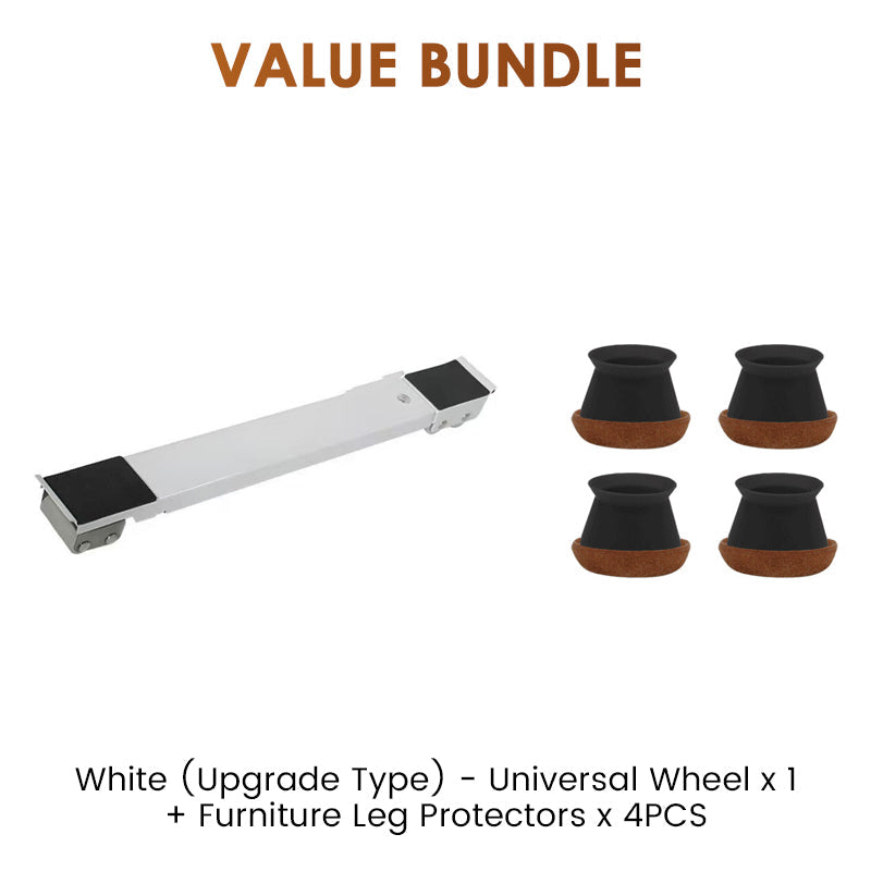⏰Limited-time Special🌟Adjustable Appliance Trolley with 24 Wheels & Locking Brake – Heavy-Duty Galvanised Steel for Washing Machines, Fridges & More✨