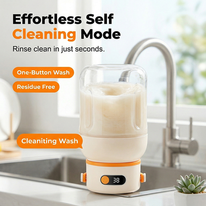 📢📢49% OFF !! ⏰ Portable Personal Blender for Shakes & Smoothies | USB Rechargeable Mini Juicer Cup