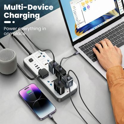 ⏰Limited-time Special⚡Multi-Outlet Power Strip with Extension Cord