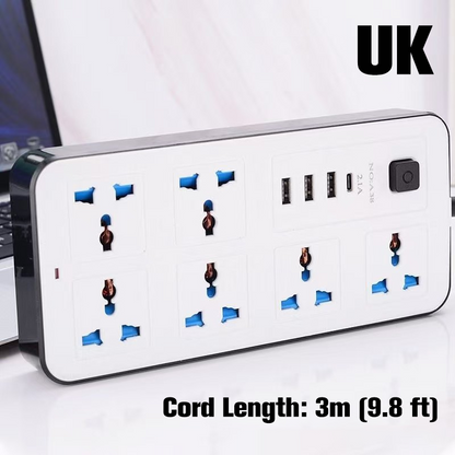 ⏰Limited-time Special⚡Multi-Outlet Power Strip with Extension Cord