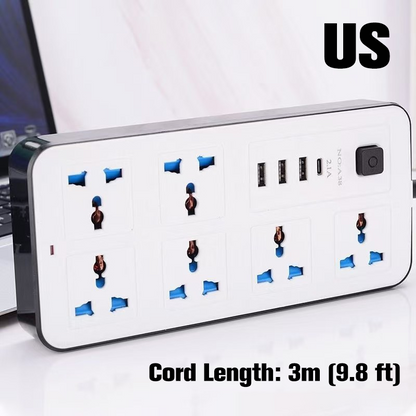 ⏰Limited-time Special⚡Multi-Outlet Power Strip with Extension Cord