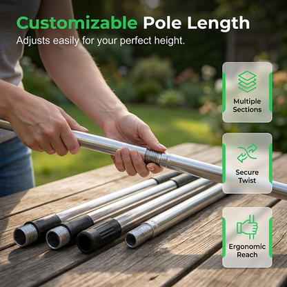 ⏰Limited-time OFFER🍃Adjustable Garden & Snow Scraper Shovel