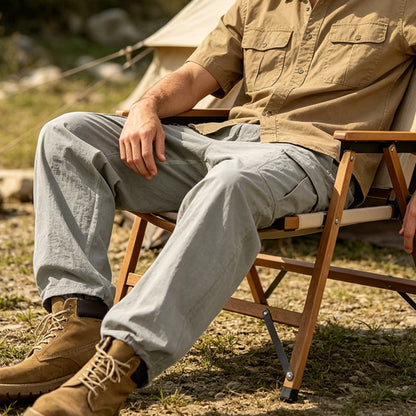 📢📢49% OFF !! ⏰Men's Cotton Linen Cargo Pants
