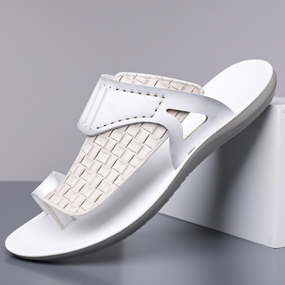 ⏰Summer Special🤩Men's Casual Woven Toe Loop Sandals