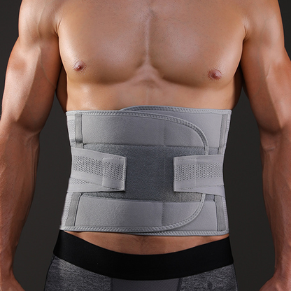 🔥While Supplies Last 49% OFF!🎉 Dual-Strap Compression Back Brace with Removable Support Stays