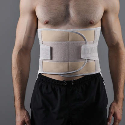 🔥While Supplies Last 49% OFF!🎉 Dual-Strap Compression Back Brace with Removable Support Stays