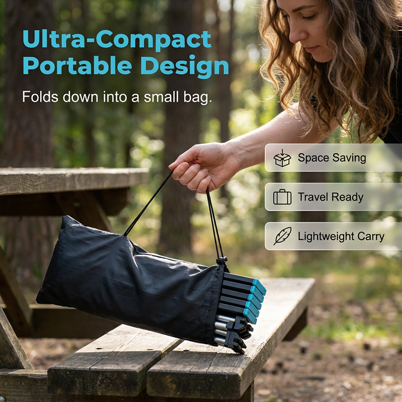 🔥49% OFF🏕️Ultralight Aluminum Folding Camping Table
