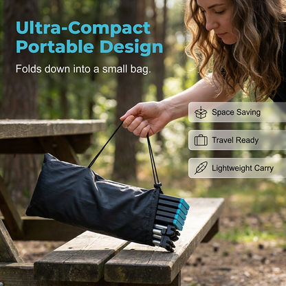 🔥49% OFF🏕️Ultralight Aluminum Folding Camping Table