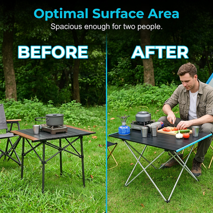 🔥49% OFF🏕️Ultralight Aluminum Folding Camping Table