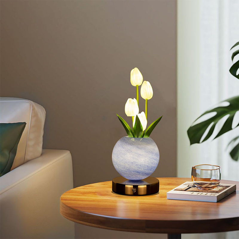 🌷 49% OFF NOW! 💡 Elegant Tulip Bouquet Night Light – Soft glow, realistic & USB-powered – Perfect for bedroom, nursery & cozy corners ✨