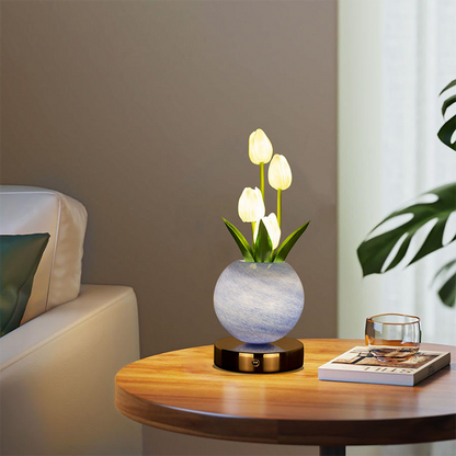 🌷 49% OFF NOW! 💡 Elegant Tulip Bouquet Night Light – Soft glow, realistic & USB-powered – Perfect for bedroom, nursery & cozy corners ✨