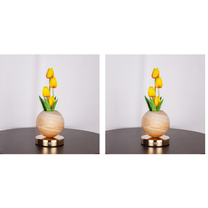 🌷 49% OFF NOW! 💡 Elegant Tulip Bouquet Night Light – Soft glow, realistic & USB-powered – Perfect for bedroom, nursery & cozy corners ✨